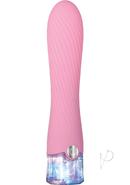Sparkle Rechargeable Silicone Vibrator With Glitter Handle...