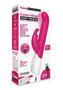 Rabbit Essentials Silicone Rechargeable Come Hither G-spot Rabbit - Hot Pink